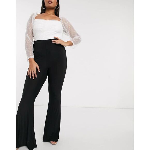 Fashionkilla Plus flared pants size 2 - Picture 1 of 9